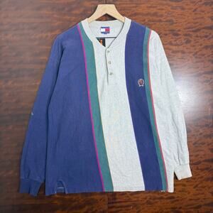 90s Tommy Hilifger Henly Rugby Polo L